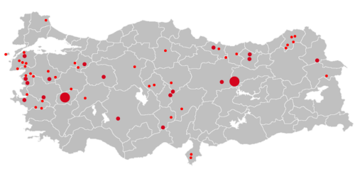 Türkiye'deki altın madenleri listesi