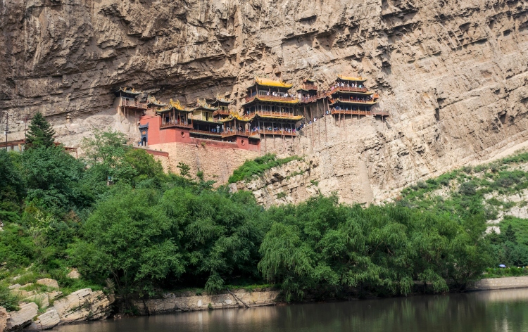 Asılı Manastır, Çin