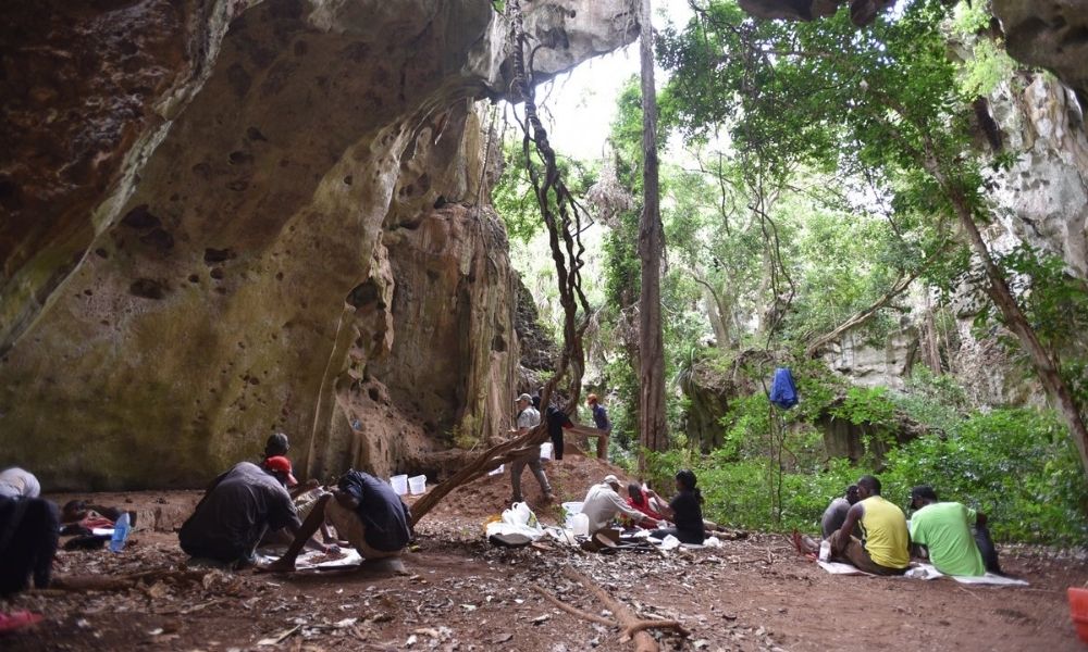 Panga Ya Saidi Mağarası, Kenya