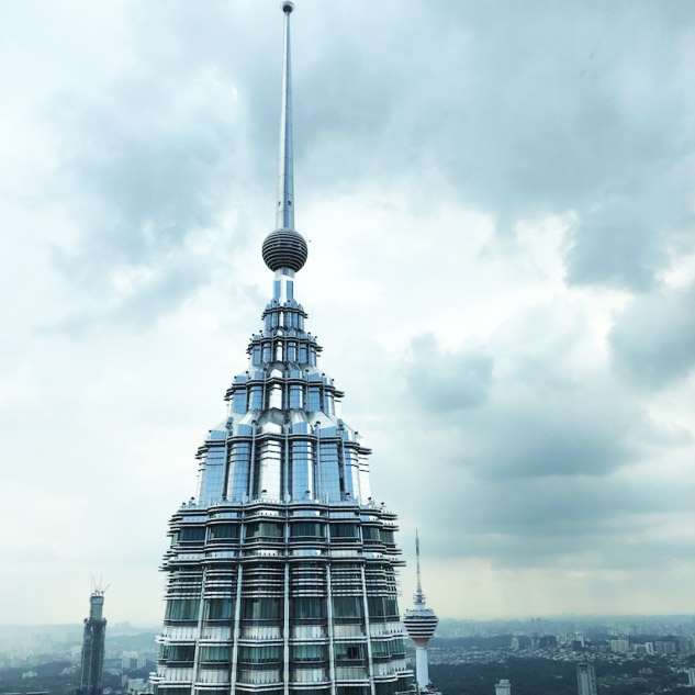 Petronas Kulesinin Yüksek Katları