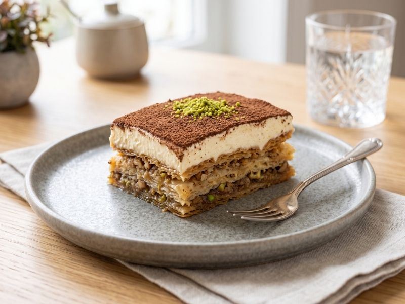Baklava Tiramisu Tarifi