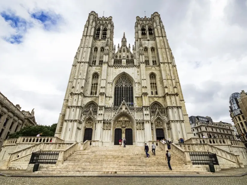 Saint Michael ve Saint Gudula Katedrali - Brüksel
