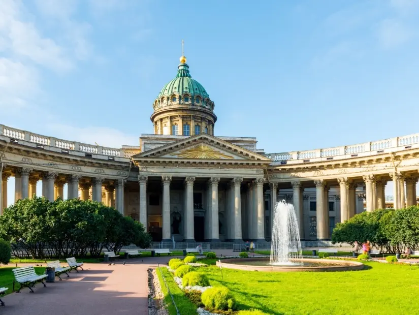 Kazan Katedrali – St. Petersburg Kazan Meryem Ana Katedrali görünümü, Saint Petersburg