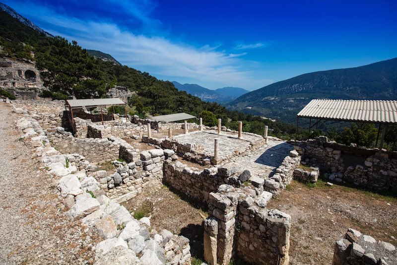 Arykanda Antik Kenti, Antalya.