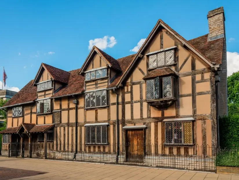 Shakespeare'in Doğduğu Ev - Stratford-upon-Avon