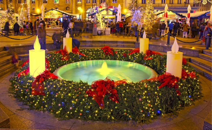 Zagreb, Hırvatistan: Noel Pazarlarının Gözdesi