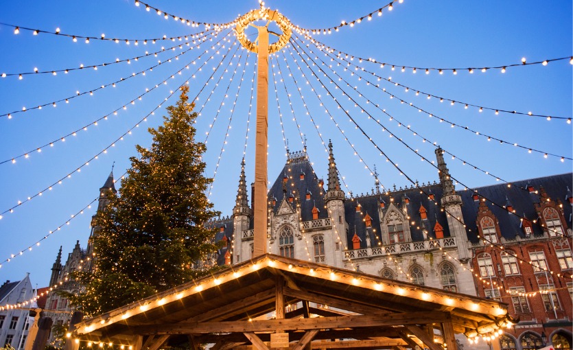 Brugge, Belçika: Noel Zamanı Brugge Ruhu