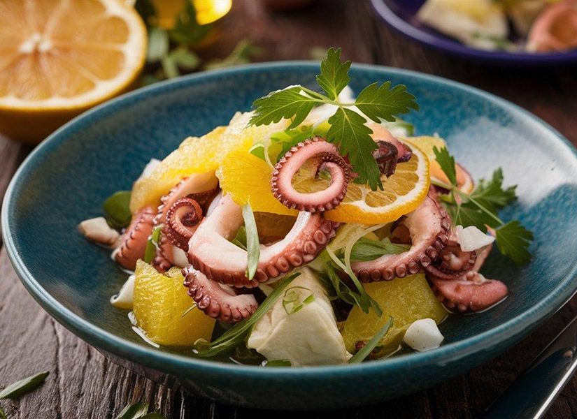 Ahtapot Salatası