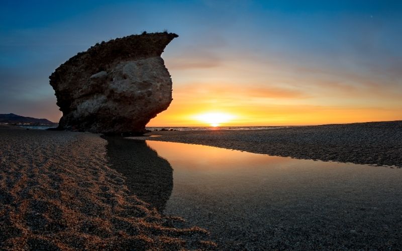 La Pelosa Plajı / Stintino, Sardinia, İtalya