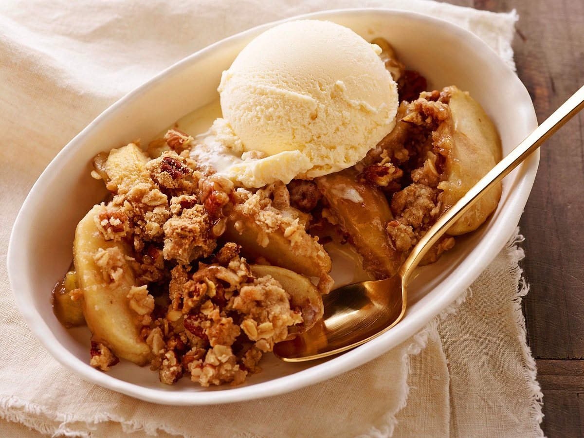 Yeni nesil bayılıyor: Elmalı Crumble