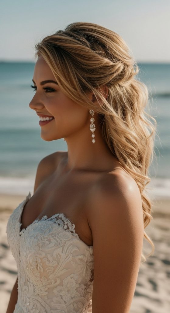 Yandan Burgulu Saç Modeli