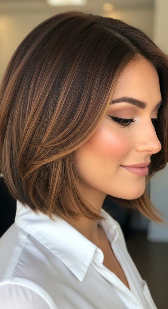 Lob Kesim Kısa Saç Modeli