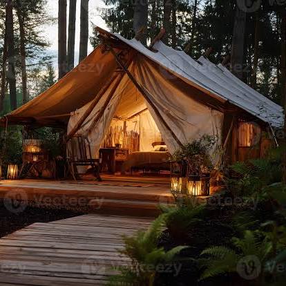 Glamping Doğada Konforlu Bir Kaçış