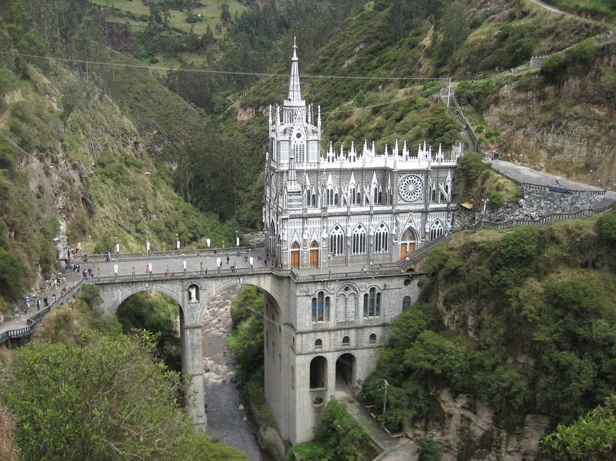 Las Lajas Tapınağı Kolombiya