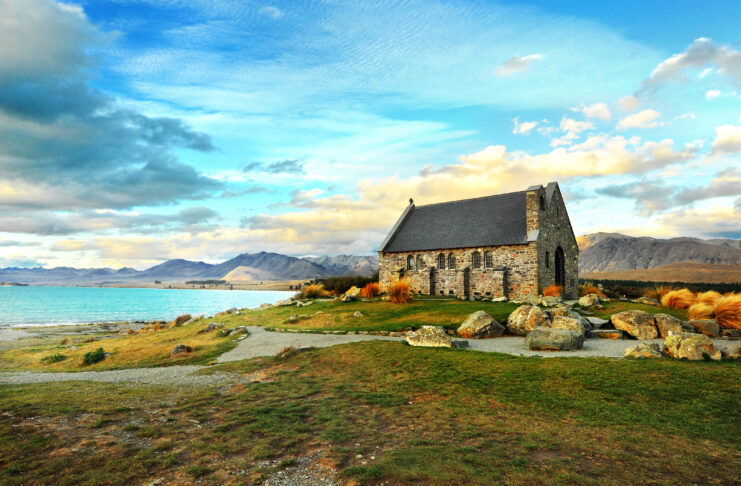 Tekapo Gölü Yeni Zelanda