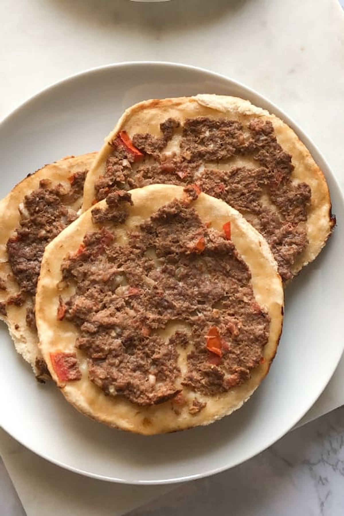 Levant ülkeleri Sfiha Lahm bi ajeen