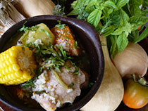 Cazuela nogada