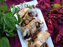 Pollo al barro