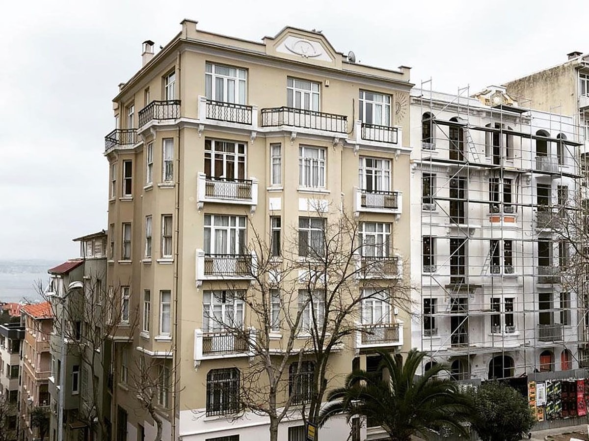 Güz Sancısı filminde yer alıyor Bazlamacı Apartmanı