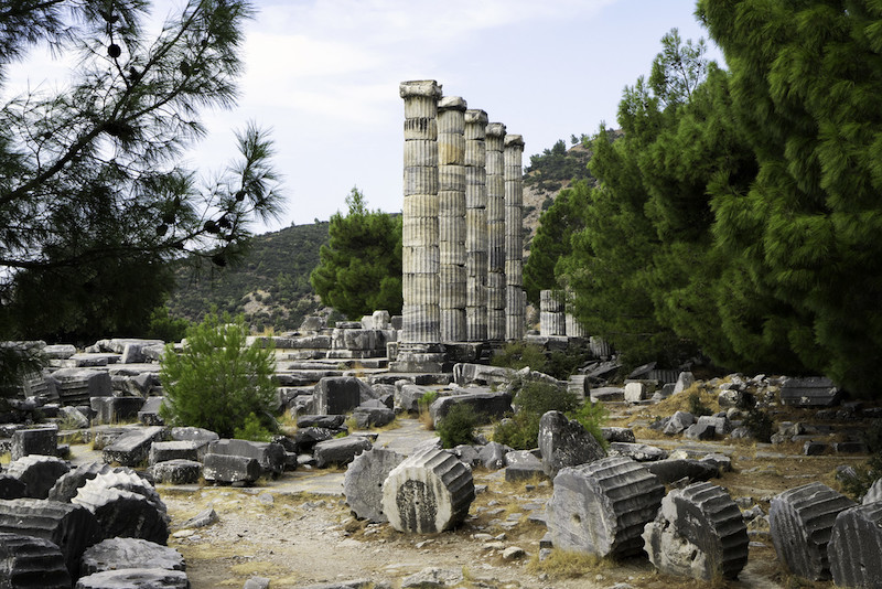 Athena Polias Tapınağı Priene Antik Kenti Aydın