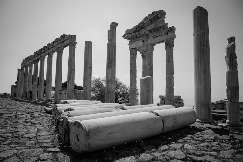 Trajanium Tapınağı Pergamon Antik Kenti İzmir