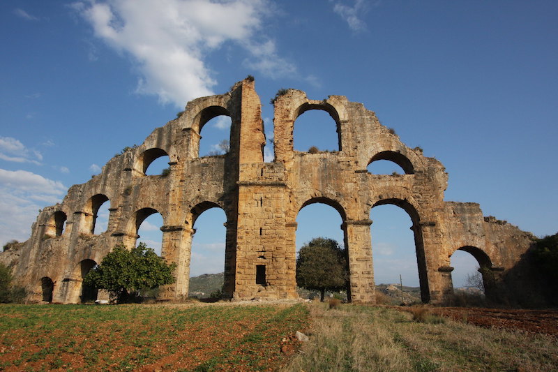 Aspendos Su Kemerleri Aspendos Antik Kenti Antalya