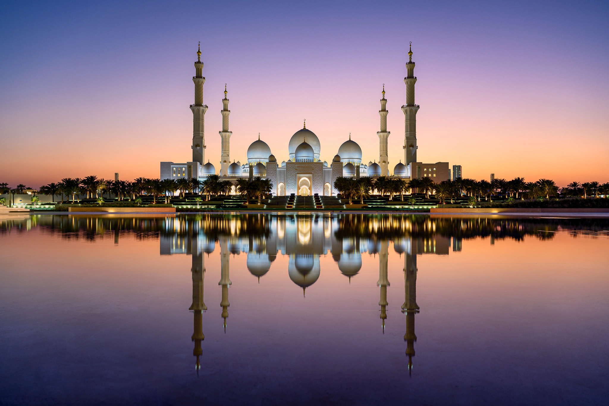 Sheikh Zayed Bin Sultan Al Nahyan Cami Abu Dhabi Dubai