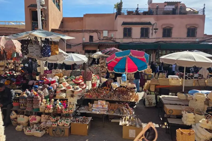 Marakeş Çarşıları Souk Semmarine