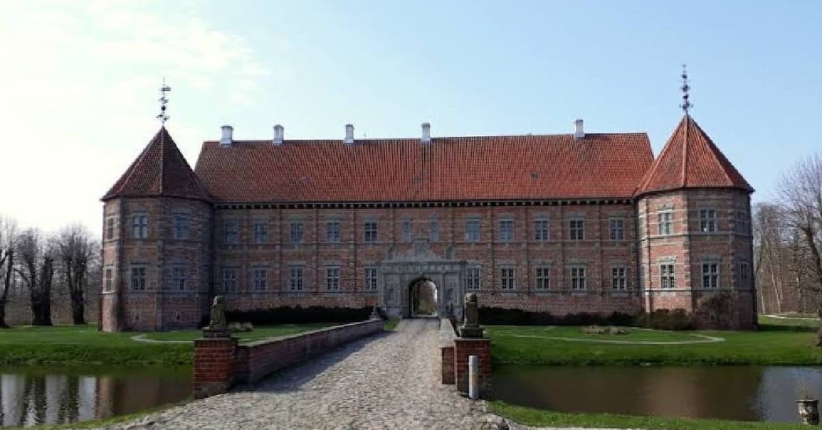 Voergaard Kalesi Dronninglund Danimarka