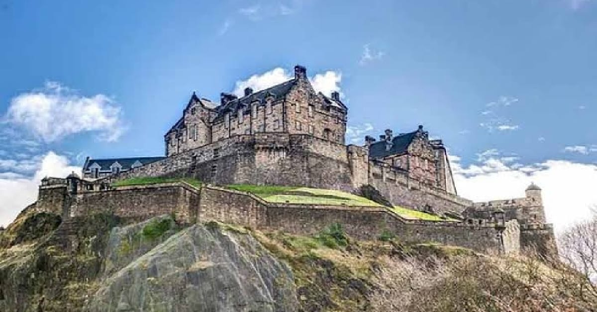 Edinburgh Kalesi Edinburgh İskoçya
