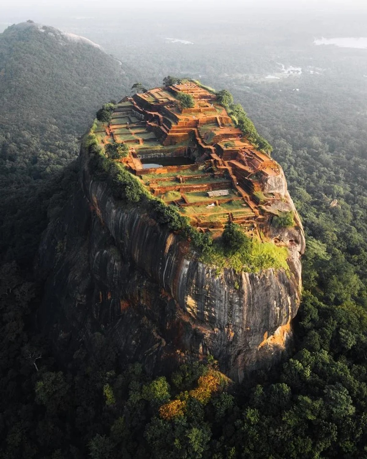 Sri Lanka daki Sigiriya Kaya Kalesi