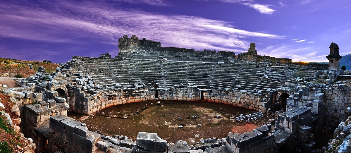 Xanthos Antik Kenti Antalya Muğla