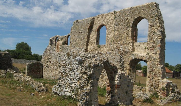 Greyfriars manastırının kalıntıları