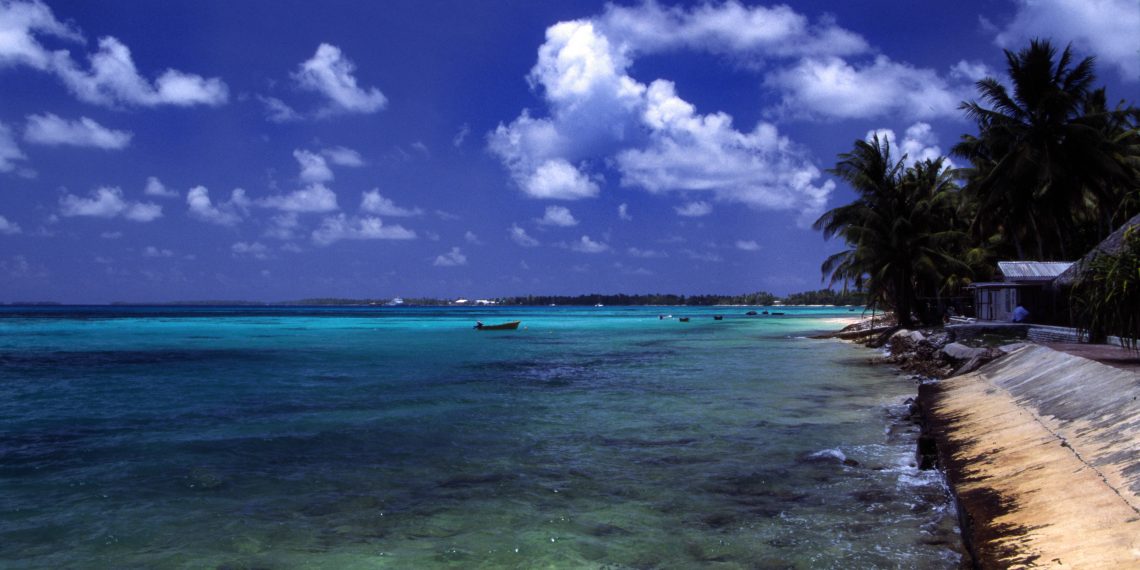 Tuvalu da akşam sakinliğinde yıldızları seyredin