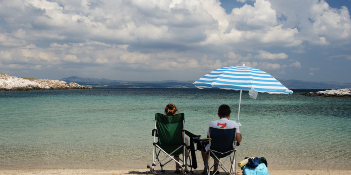 Bozcaada Türkiye de gevşeyin ve rahatlayın