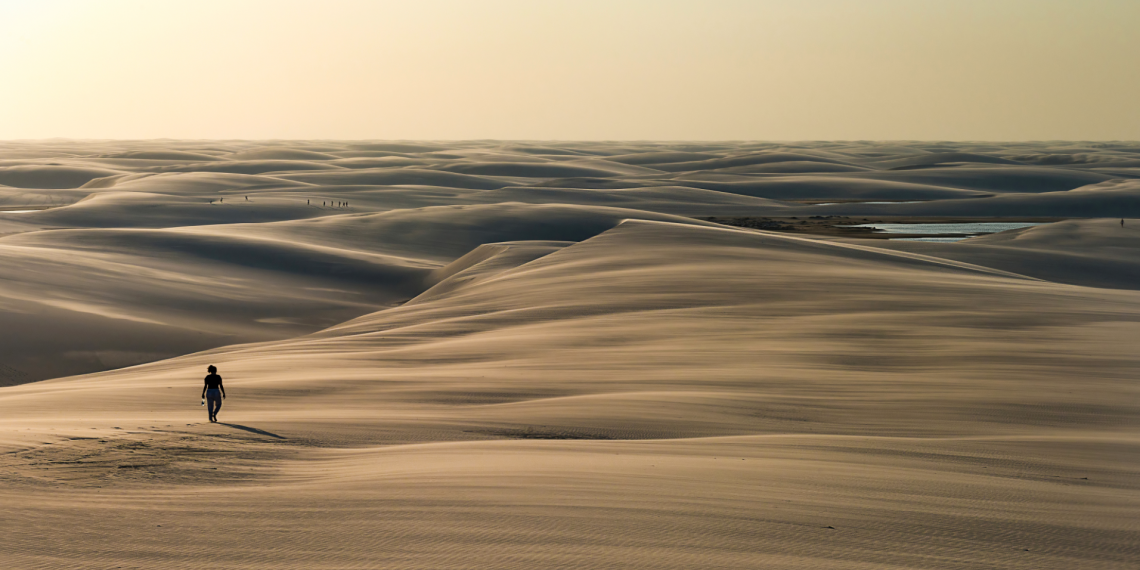 Brezilya da yer alan Lençóis Maranhenses Ulusal Parkı nın