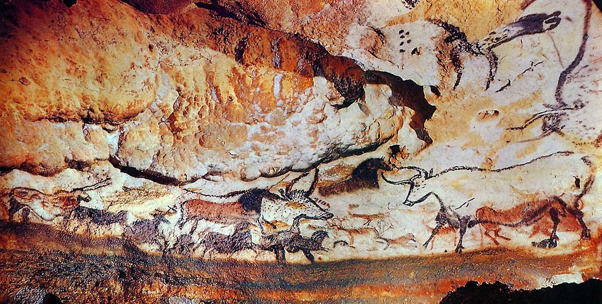 Lascaux Mağarası Fransa