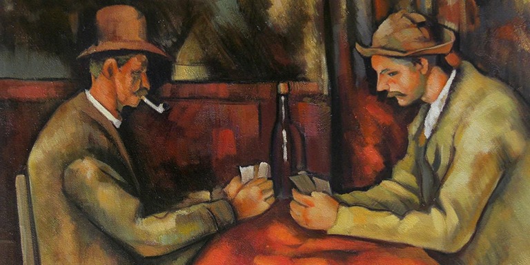 Les Joueurs de Cartes Paul Cézanne