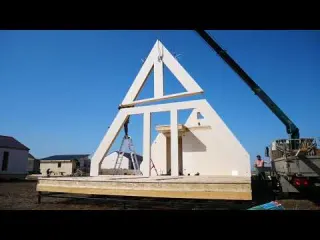 How to build a house in 1 day Fastest construction