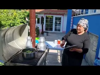 KÖY USULÜ SOBADA FASULYE KAVURMASI