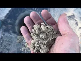 Beach mining with a clam gun