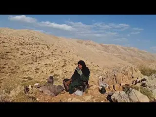 The nomadic life of Iran Maryam and the leopard travel to