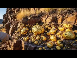 Gold Panning Start to Finish Massive Find