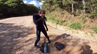Achei Mergulhando Uma Mochila cheia De e outras coisas