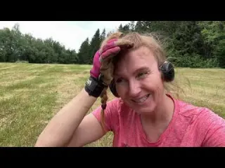 Louka s detektorem v západních Čechách Detector Lady