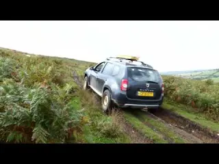 Driving the TWUID SO greenlane in a Dacia Duster x