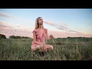 Chasing Twilight Sunset Walk Through Golden Fields Relaxing