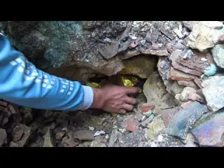I found underground treasure buried for millions of years