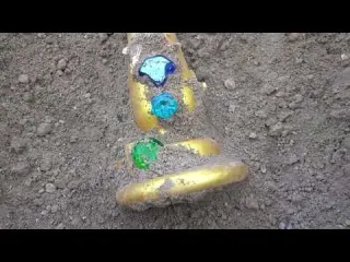I found a millennium golden turtle in a cold cave