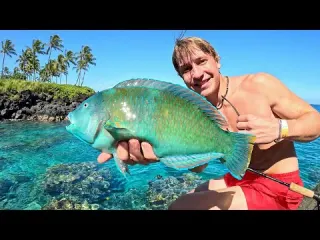 Days on a Tropical Island Fishing Snorkeling Coral